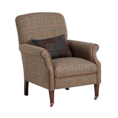 Tetrad Harris Tweed Bowmore Chair - Anna Morgan (London)