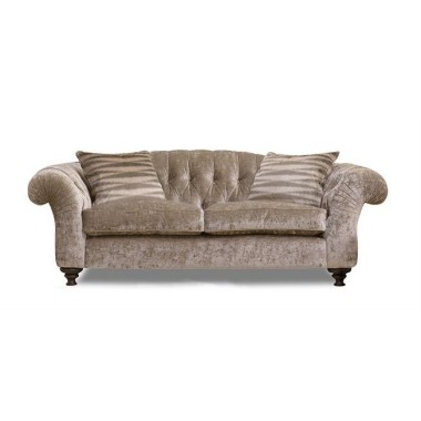 John Sankey Large Bloomsbury Velvet Sofa 