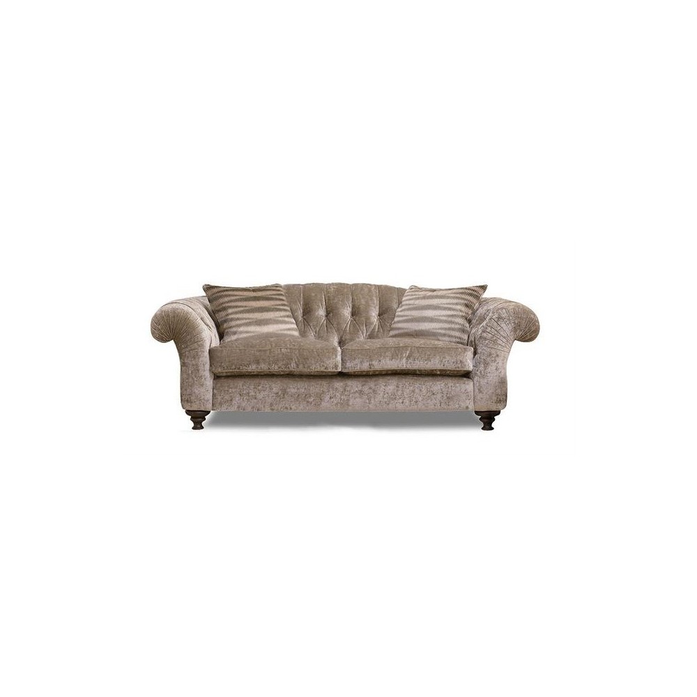 John Sankey Large Bloomsbury Velvet Sofa 