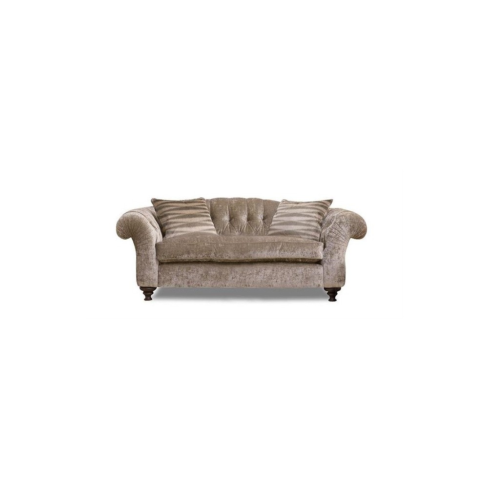 John Sankey Bloomsbury Small sofa in Borghese velvet