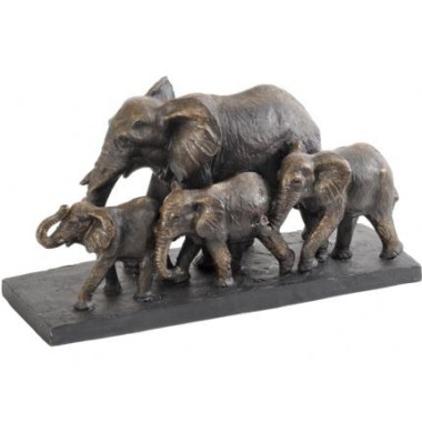 Bronze Parade of Elephants