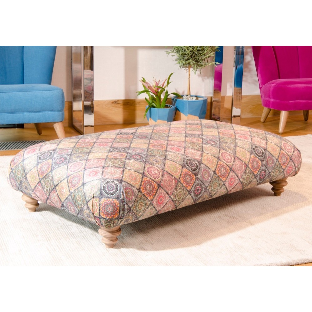 Dulwich Wrap Over Footstool - Anna Morgan