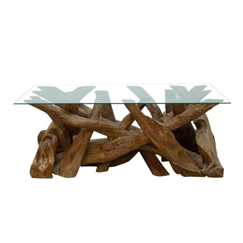 Teak Root Side Table