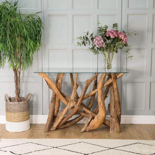 Teak Root Side Table