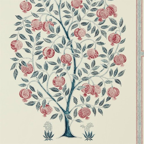 Anaah Tree Wallpaper - Annato/ Blueberry