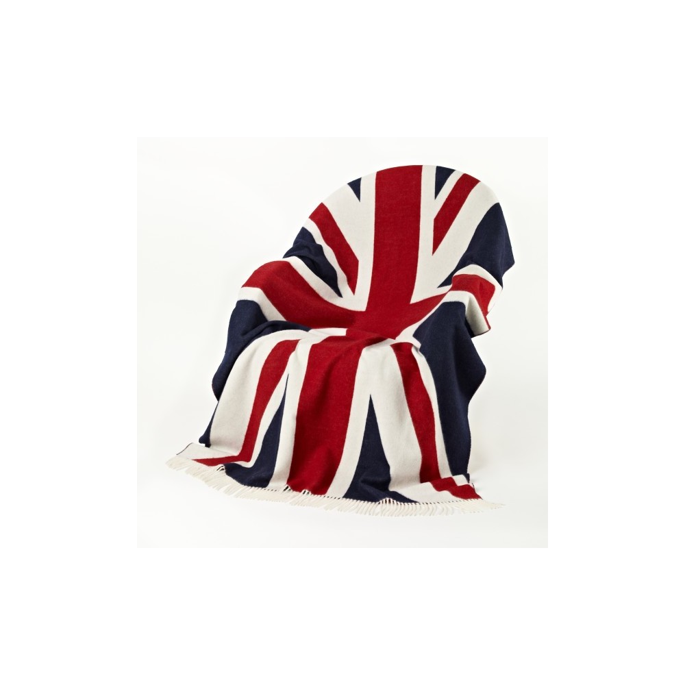 Bronte by Moon Union Jack Wool Throw