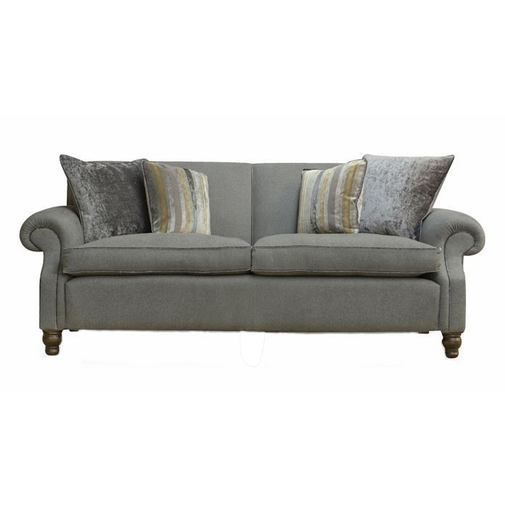 John Sankey Tolstoy Large Sofa in Wool Herringbone