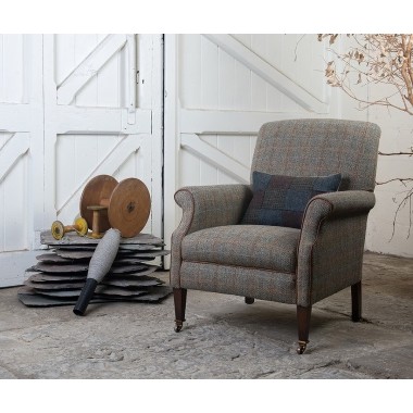 Tetrad Harris Tweed Bowmore Chair - Anna Morgan (London)