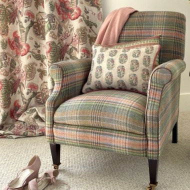 Tetrad Harris Tweed Bowmore Chair - Anna Morgan (London)