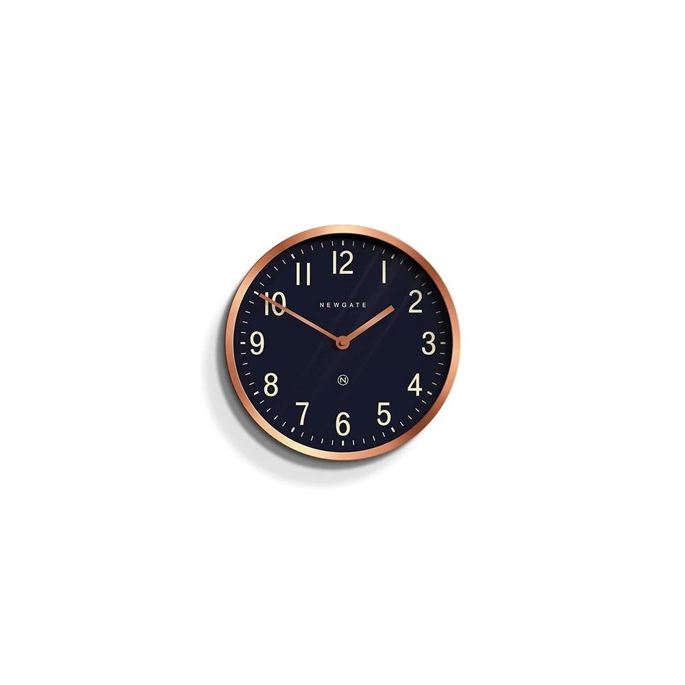 Newgate Master Edwards Clock - Copper & Blue