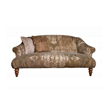 Sloane Small Sofa in Rajasthan carpet from Anna Morgan (London)