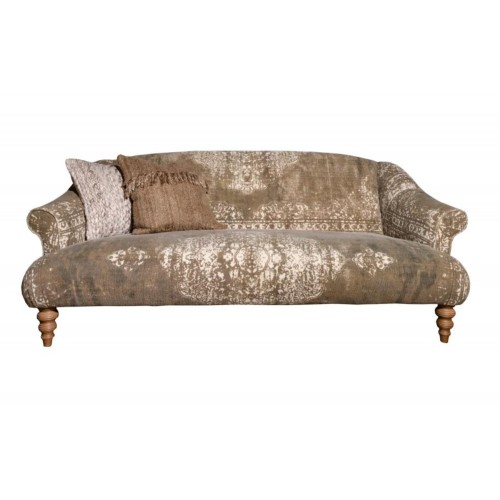 Sloane Large Sofa in Rajasthan carpet from Anna Morgan (London)